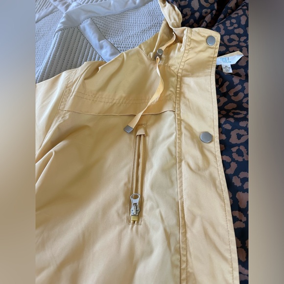 COPY - Yellow and Leopard Rain Jacket/Wind Breaker - Picture 5 of 7